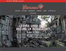 Tablet Screenshot of la-busqueda.com